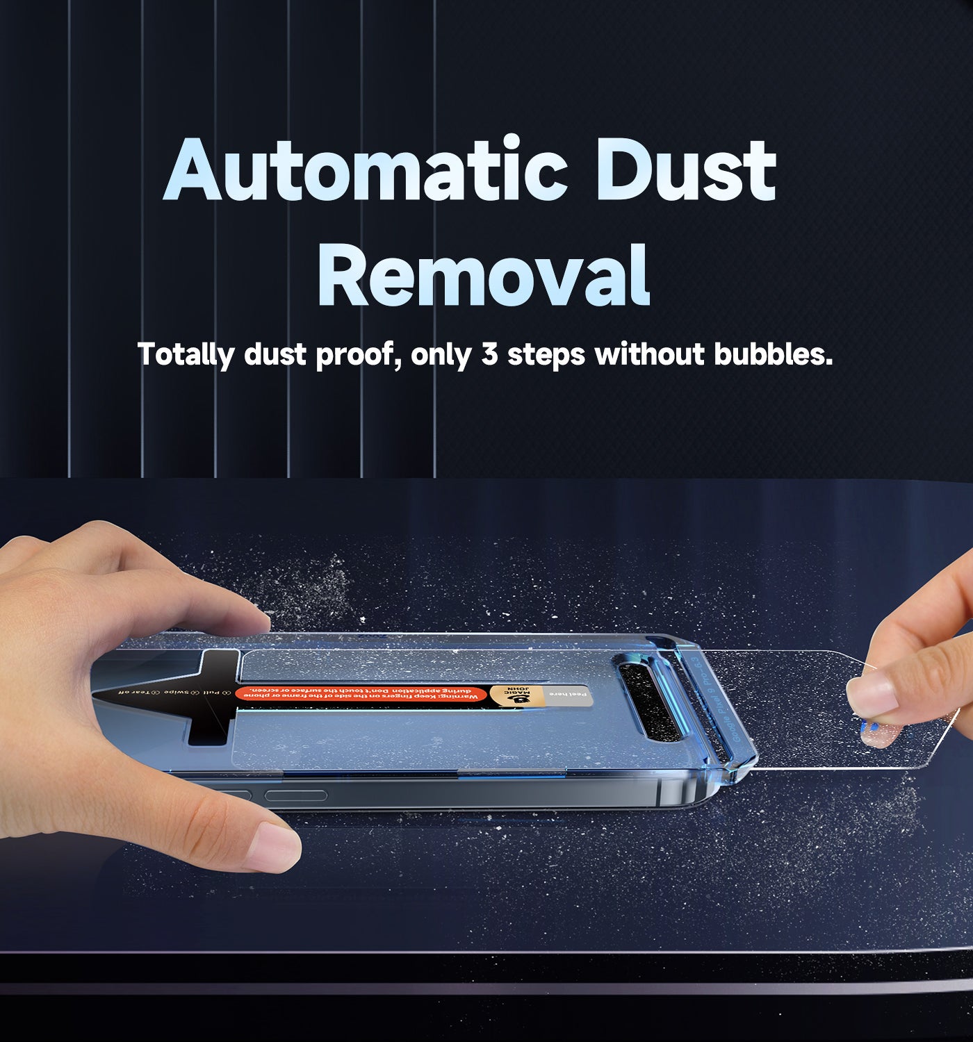 MAGIC JOHN Google Screen Protector - Dust Free Without Bubbles