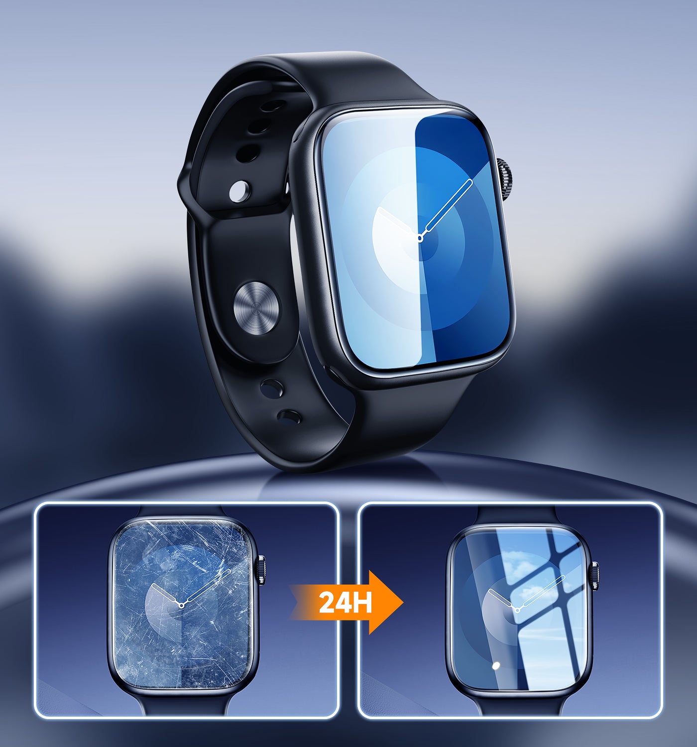 New-MAGIC JOHN Apple Watch Screen protector