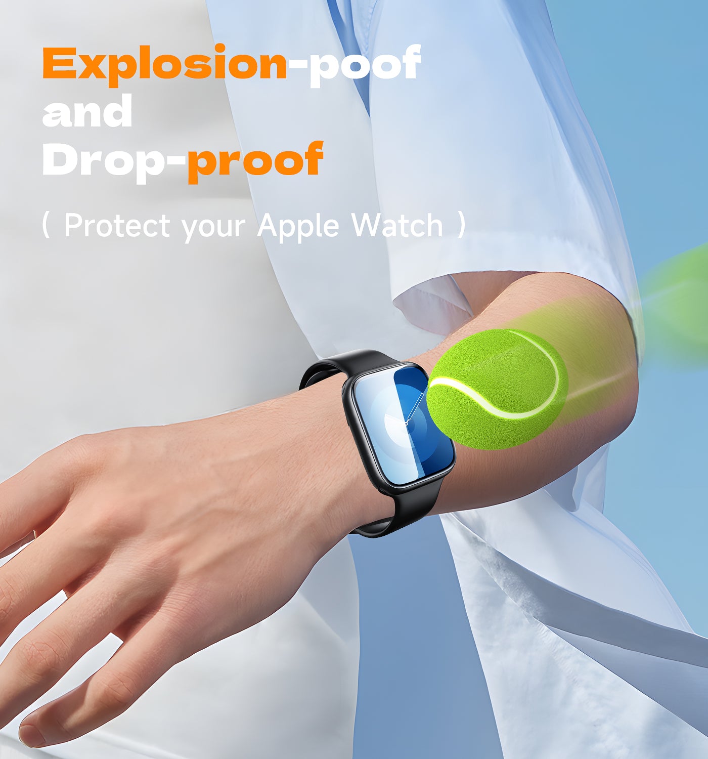 New-MAGIC JOHN Apple Watch Screen protector