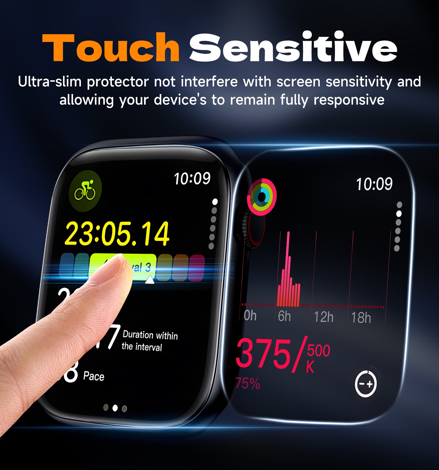 New-MAGIC JOHN Apple Watch Screen protector