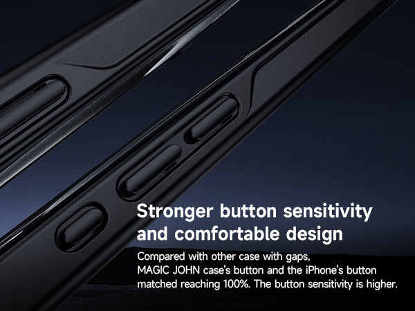MAGIC JOHN 360° Invisible Magnetic Stand Phone Case