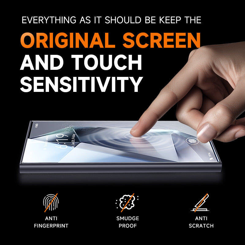 MAGIC JOHN Samsung Screen Protector - Dust Free Without Bubbles